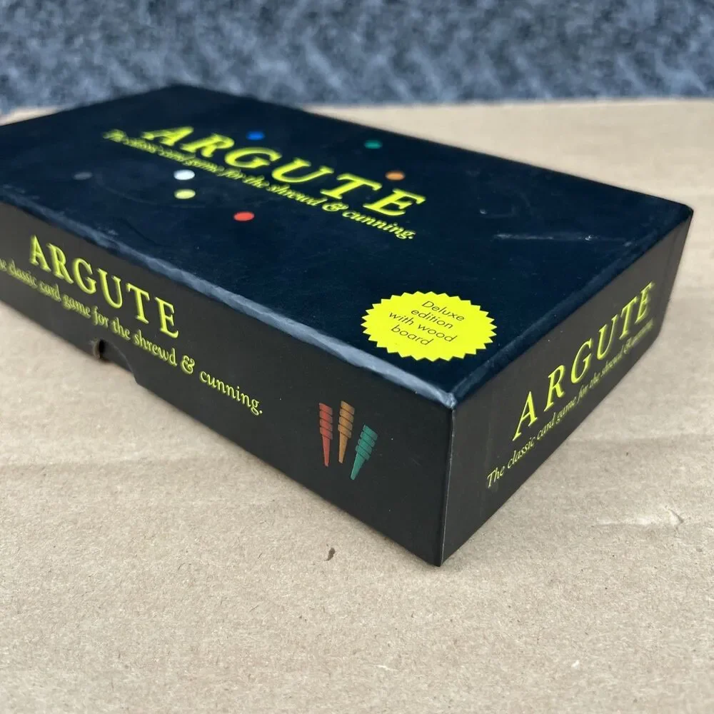 Argute Card Game For The Shrewd & Cunning Seattle Game Co. Deluxe Edition